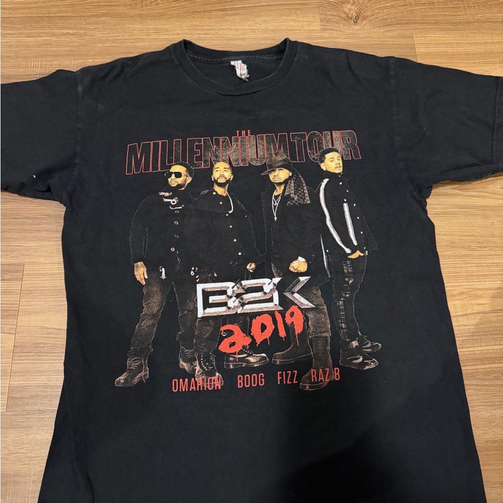 B2K Millennium Black Graphic Tour T-Shirt